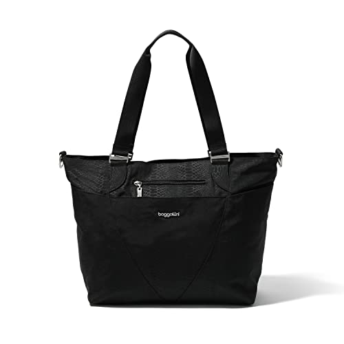Image of Baggallini Avenue Tote - 12x18 Laptop Tote Bag for Women - Lightweight Work Travel Carry On Bag
