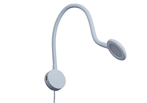 Preisvergleich Produktbild Heitronic LED Leseleuchte MAMBA 21W 560MM weiss