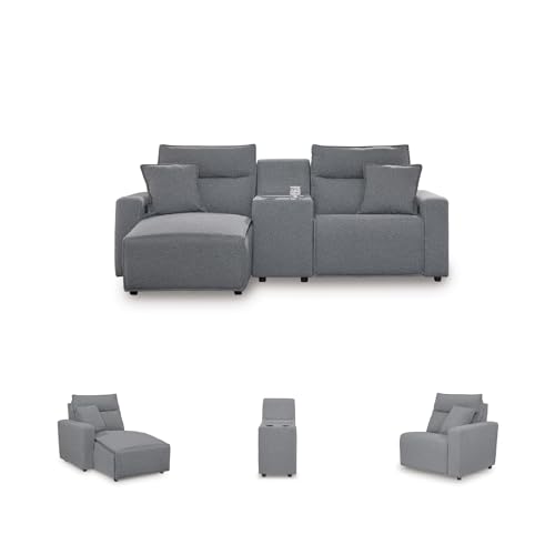 Image of Signature Design by Ashley 3-Piece Power Reclining Sectional with Chaise