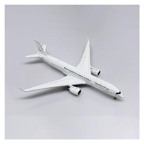 Modelo de avión de metal CLMJHG A350 Lufthansa a Escala 1:400 con Detalles de Alta Fidelidad Vintage