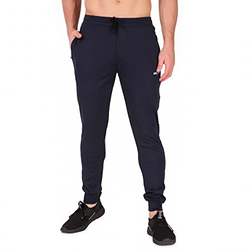 Image of NEXSTEP Men's Regular Fit Track Pants with Zipper Pockets