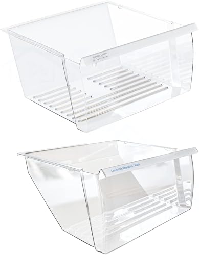 Upgraded 2188664 Crisper Bin (Lower) Compatible with Whirlpool Refrigerator - WP2188656, WP2188664
