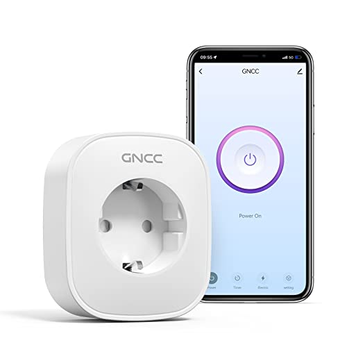 Hiper Chino - GNCC Enchufe Inteligente WiFi 16A Con Monitor Consumo Con