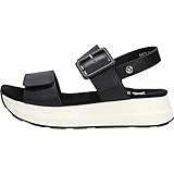 Suela antideslizante XTI 44479, Sandalias Deportivas Mujer, Negro, 37 EU