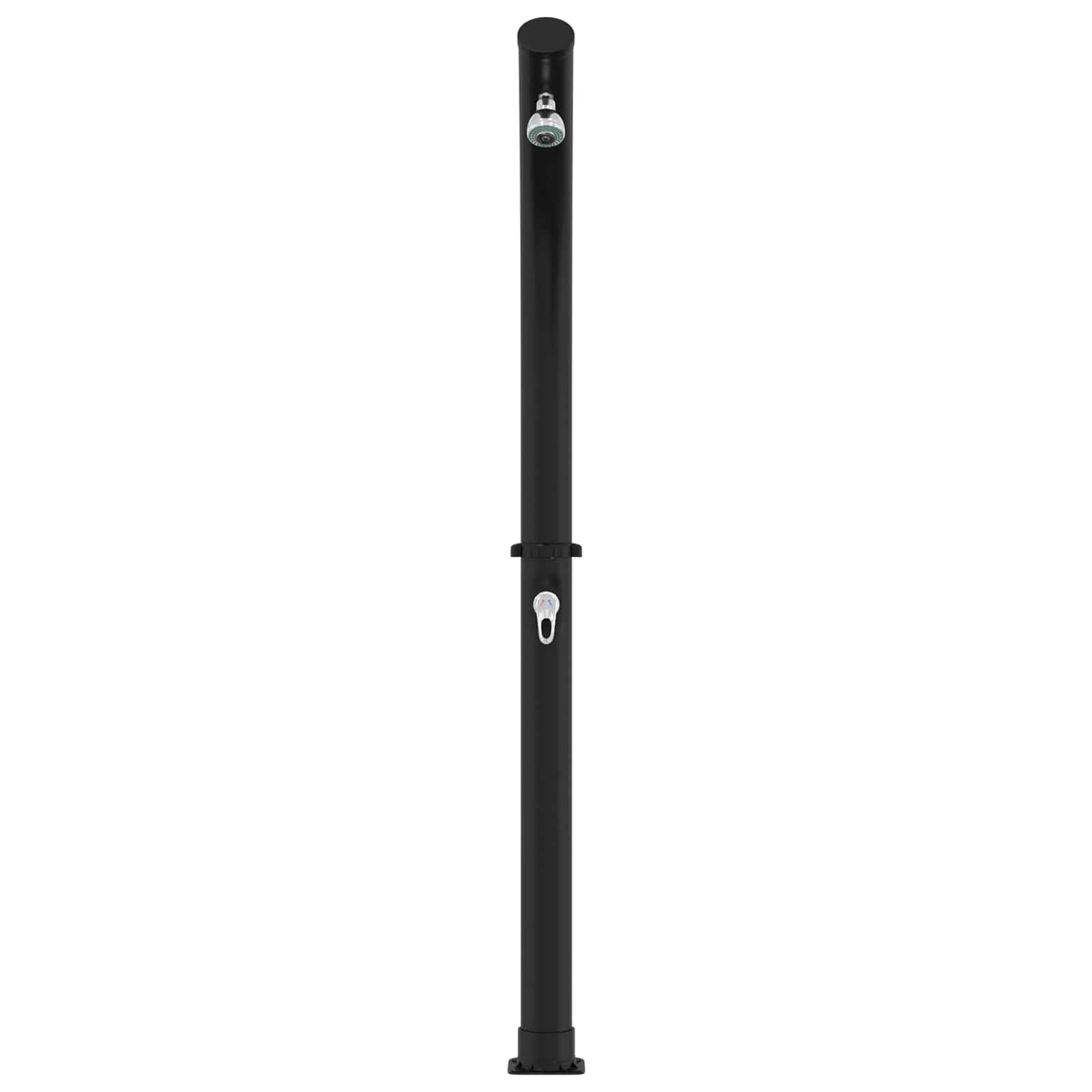 vidaXL Prysznic solarny z głowicą prysznica 20 l PVC, ABS, Stop cynku