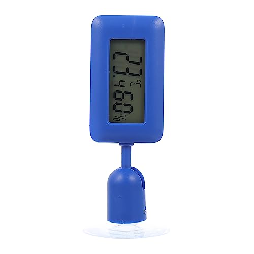Toddmomy Reptile Tank Decor Reptile Digital Aquarium Thermometer Sturdy Construction Large Display Screen