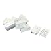 uxcell 10pcs DIY Project 25 x 15 x 10mm TO-220 Transistors Aluminum Heat Sink