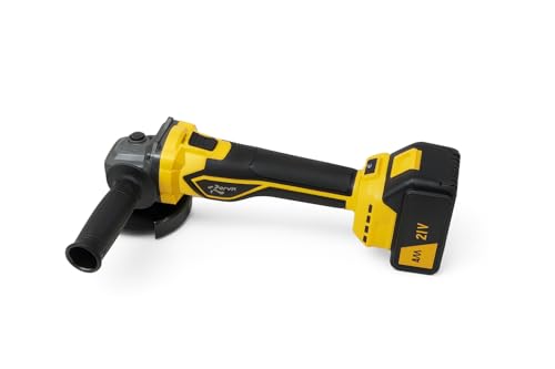 Amoladora Angular 800W Brushless con 3 Velocidades | Motor sin Escobillas, Disco 115mm, Corte Preciso y Baja Vibración | Herramienta Profesional para Metal, Madera y Obra