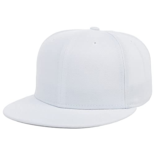 Image of Lids Blank Premium Full Court w /Colored Under Visor Fitted Cap