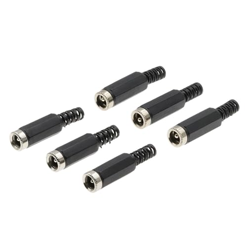 Conector 5.5x2.1mm de 100 piezas para solucionar fallos de corriente en cables y herramientas