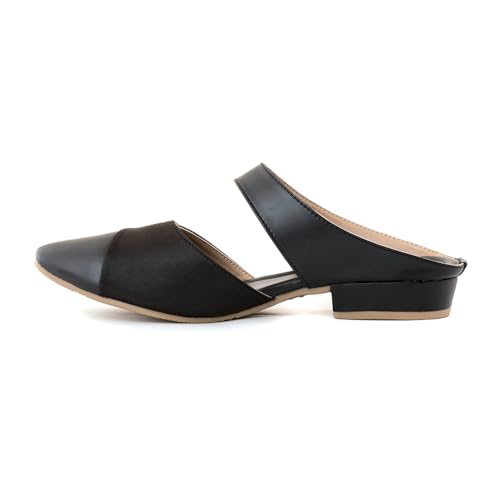 Image of Khadim's Cleo Flat Mule Slip On Sandal for Women
