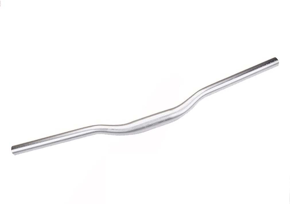 NAKEAH Silver MTB Handlebar 31.8mm Taller Swallow Handlebar MTB Handlebar 620mm Aluminum Risers