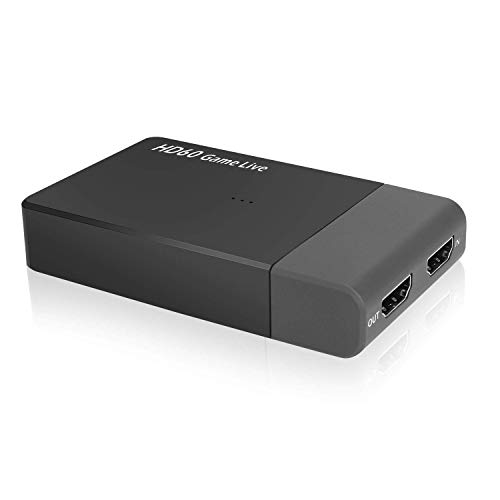 Y&H HD60 Live Capture Card 1080p 60hz Capture, HDMI Capture, Zero-Lag Passthrough, Ultra-Low Latency, HDMI Game Capture for PS5, PS4, Xbox Series X/S, Xbox One, Nintendo Switch,Wii U, USB 3.0