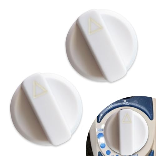 2-Pack Replacement Knob for Luxe Bidet Neo 120 & Neo 185, Knob Accessories for Luxe Bidet Neo 120 & Neo 185（White）