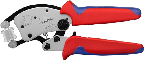 KNIPEX Twistor®16 Selbsteinstellende Crimpzange für...