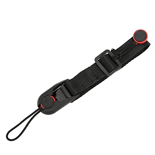Correa para la correa de la muñeca, cámara portátil Cordón para la mano Correa para la mano Cuerda de mano elástica ajustable con placa de liberación rápida para cámara de acción Cámara Cover
