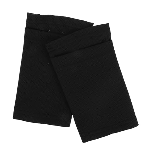 Mikikit Protective Soccer Shin Guard Sleeves Breathable Double-Layer Socks for Adults Youth Soft Shin Support Braces Pockets