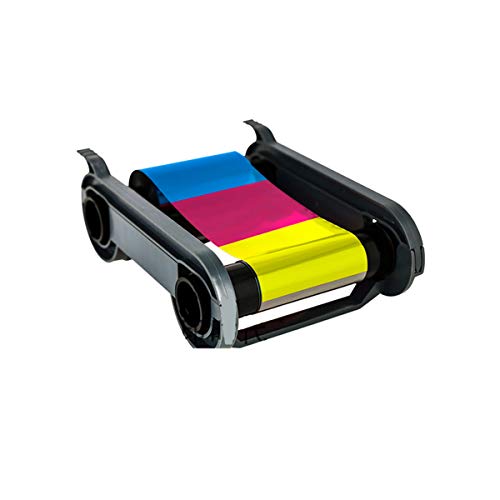 Cinta Compatible R5H004NAA YMC(half) KO Half Panel para Evolis miniatura 1