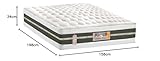 Colchão Queen Silver Star Molas Bonnel Air Double Face 158cmx198cm Castor glide