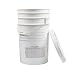 Brewmaster Brewcraft Homebrew Primary Fermenter with Plastic Lid, 6 Gal
