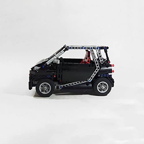YHYL Technic RC Sport Auto Ziegel Modell Für Smart Fortwo, 761 Stücke MOC Racing Auto Bausteine Kompatibel Mit Lego… – Bild 3