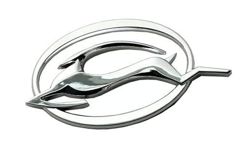 Image of Car Trunk Left and Right Side Emblem 3D Badge Decal Nameplate 10253595 Fit for 94-96 Flying Impala 2pcs (Silver)