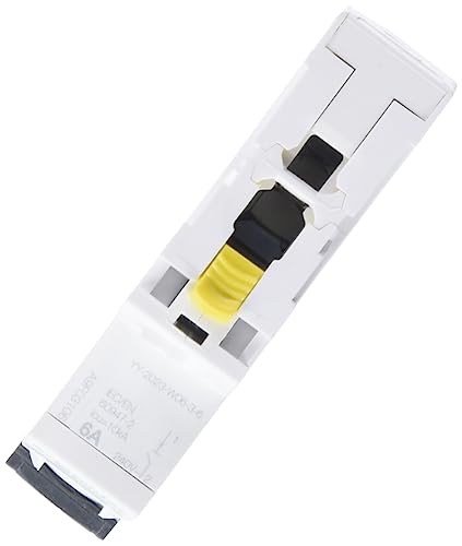 Schneider Electric Leitungsschutzschalter ACTI9 IC60N 1P 6A B, A9F03106 (Packung mit 2)