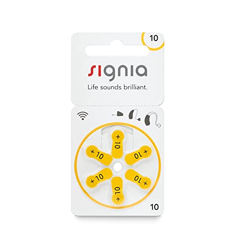 Signia Hearing Aid Batteries- Size 10- Hearstore.in (Pack of 12)
