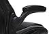 OFM Essentials Collection High-Back Racing Style Bonded Leather Gaming Chair, in Black