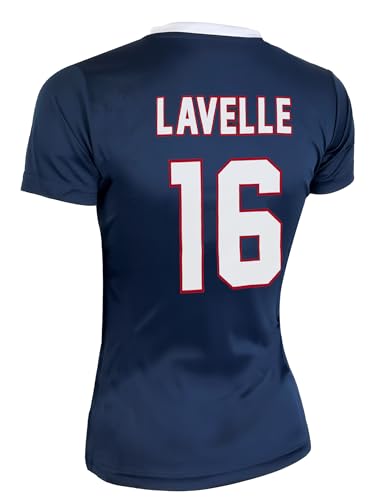 USWNT Players T-Shirt Girls’ Official U.S. Women’s National Soccer Team Association, Lavelle USA Flag Youth Sizes Tee Top3