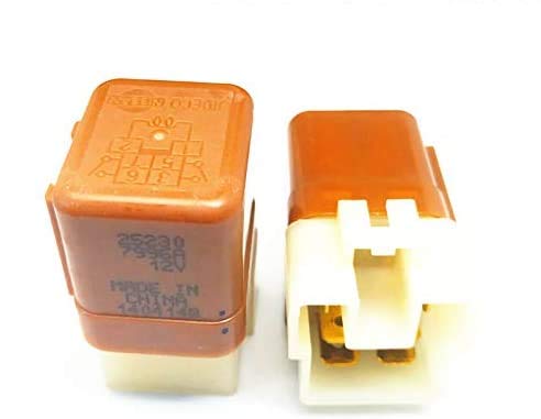 Set 2PCS 12V Relay 6-Pins 25230-7996A Fits for Nissan Infiniti Various Models
