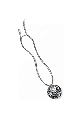 Brighton Trust Your Journey Round Convertible Necklace [Silver-Aqua]2