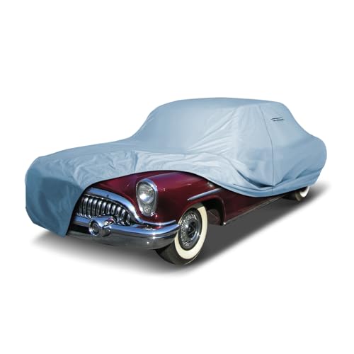 Image of iCarCover Premium Car Cover for 1946-1953 Buick Roadmaster Heavy Duty Waterproof All-Weather Automobiles Custom Fit Indoor Outdoor UV Snow Protection Covers with Straps and Bag