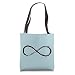 Infinity Symbol Lemniscate Figure Eight Math Eternity Ever Tote Bag