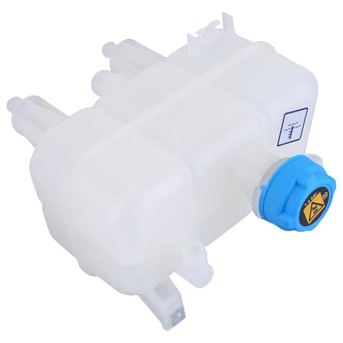 Image of Expansion Coolant Tank 1674058380 for Fiat Duacato for Peugeot Boxer for Citroen Jumper Reply 2014-on Engine Coolant Expansion Reservoir Tank with Cap 1374132080 1374133080 1611966680