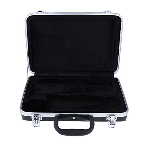 Plastic Clarinet Carrying Case Box Gig Bag Lightweight Portable Durable Black