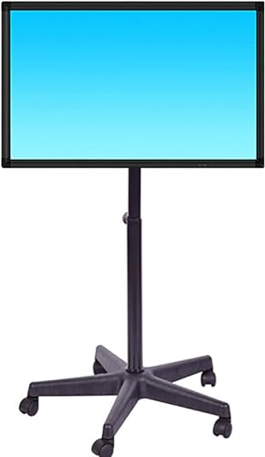 Rolling TV Stand, Mobile TV Cart, TV Mobile Cart Bracket miniatura 7