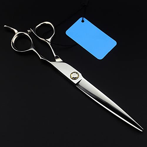 Hair Cutting Scissors, Professional japan 440c 7 inch Bearing hair scissors cutting barber makas haircut thinning shears hairdressing scissors BY ZZYY (Color : 40 teeth)
