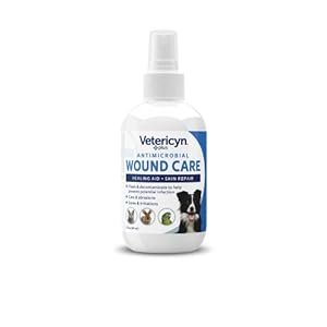 Vetericyn Plus Dog Wound Care Spray | Healing Aid and Skin Repair Clean Wounds Relieve Dog Skin Allergies Safe for All Animals 3 Ounces  Cucciolini Doodles Vetericyn plus dog wound care spray | healing aid and skin repair clean wounds relieve dog skin allergies safe for all animals 3 ounces   cucciolini doodles