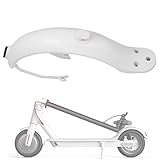 Gavigain Scooter Rear, Rear Mudguard Bracket with Taillight and Hook for Mijia M365 Electric Scooter (White)