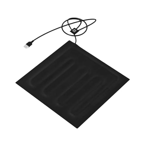 Fenteer 爬虫類用ヒーターパッド 温度調節機能付き 保温クッション テラリウム用 ヒーターマット カエル ヘビ トカゲの飼育に, 30cm×30cm