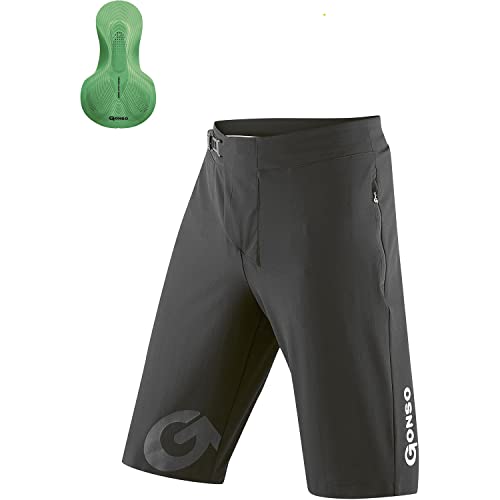Gonso Sitivo - Culotte Corto sin Tirantes Hombre - Pad Negro Talla 5XL 2019