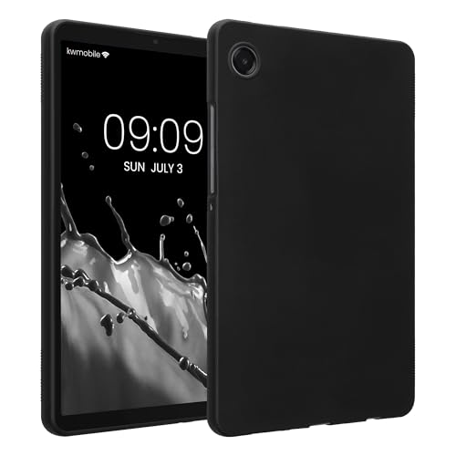 kwmobile Carcasa Compatible con Samsung Galaxy Tab A11   Funda para Tablet de TPU   Cover en Negro Mate