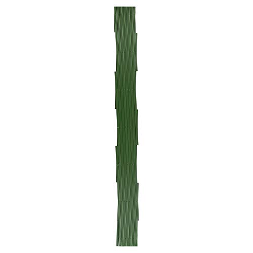 URBNLIVING Expanding Green Plastic Wall Foldable Trellis Fence Climbing Plants Garden Decor (2, 128)