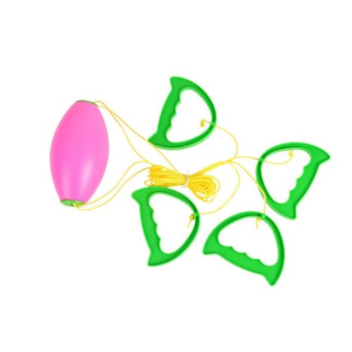 TOYANDONA 2St Kinderspielzeug Spielzeuge die Bälle ziehen Jumbo-Kugeln Außenaktivität Sport Cheerball Kugel ziehen Fitness