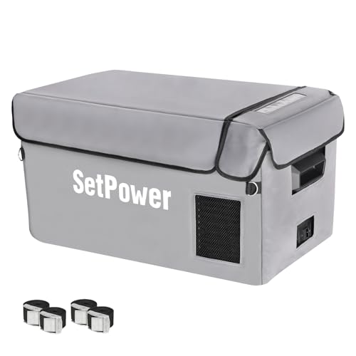 Setpower Insulated Protective Cover for PT30/RF30 Portable Refrigerator,12 Volt Portable Car...