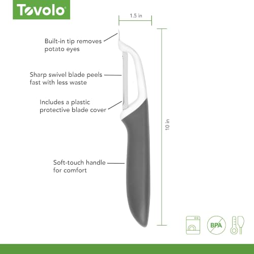Image of Tovolo, Peeler Precision White Head