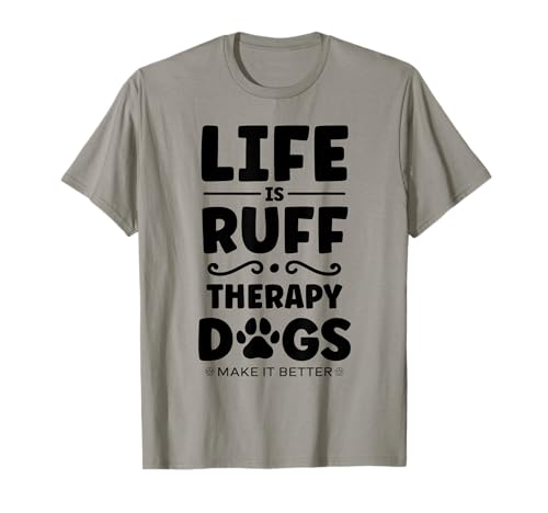 Therapy Dog Team | Therapy Dog Mom Dad | Animal Assisted Pet T-Shirt