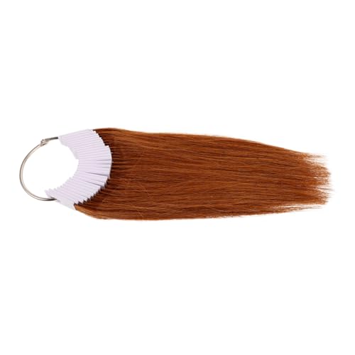 Nuancier de coloration capillaire Healeved avec 30 mèches de cheveux humains