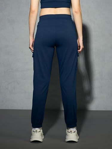 Image of Women's Polyester Regular Fit 4 Pocket Solid Cargo with SPF50+, 2 Way Stretch, UV Protection for Activewear, Regular Use